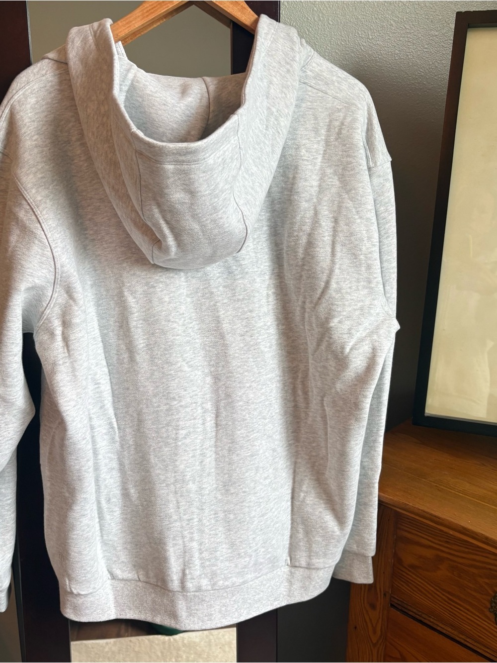 NWT Lululemon Light Gray Full-Zip Hooded Sweatshirt - Picture 3 of 7